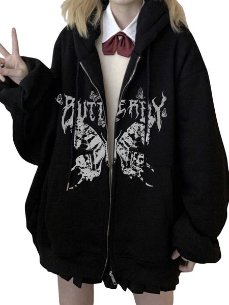 y2k clothes oversized hoodies for women zip up graphic hooded sweatshirt jacket grunge fairycore coats harajuku sweatshirts p230331, Black
y2k clothes oversized hoodies for women zip up graphic hooded sweatshirt jacket grunge fairycore coats harajuku sweatshirts p230331, Black