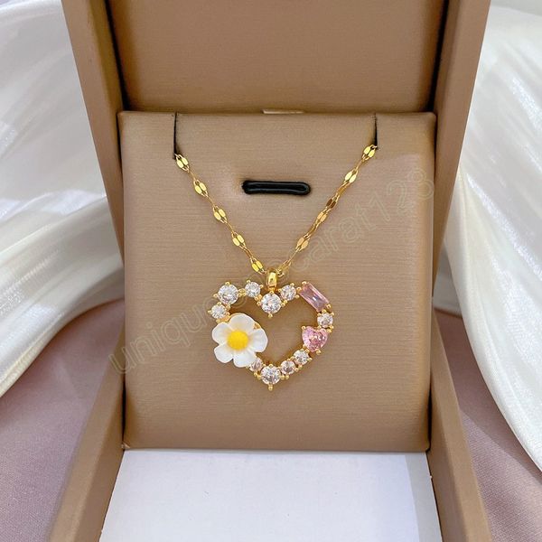 luxury fashion oversized heart flower necklace for women coquette pink irregular zircon pendant wedding jewelry anniversary gift, Silver
luxury fashion oversized heart flower necklace for women coquette pink irregular zircon pendant wedding jewelry anniversary gift, Silver