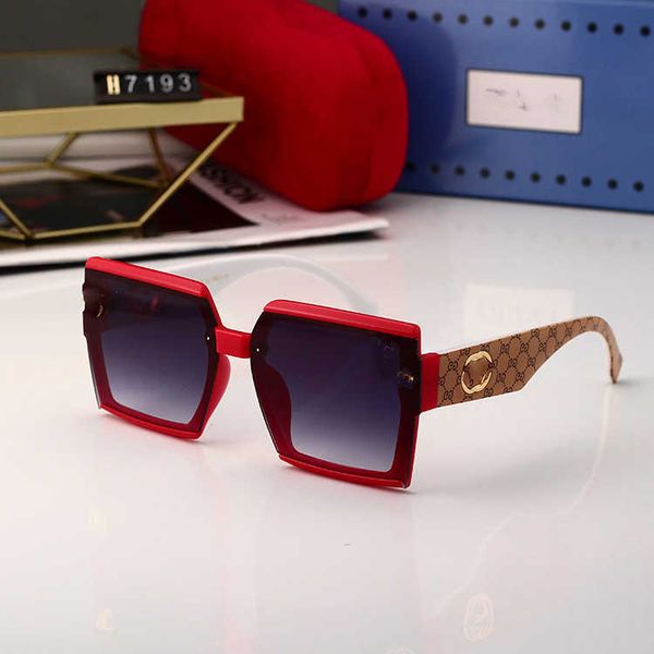 frames 2023 new live box sunglasses light luxury fashion wear women's sunglasses, White;black