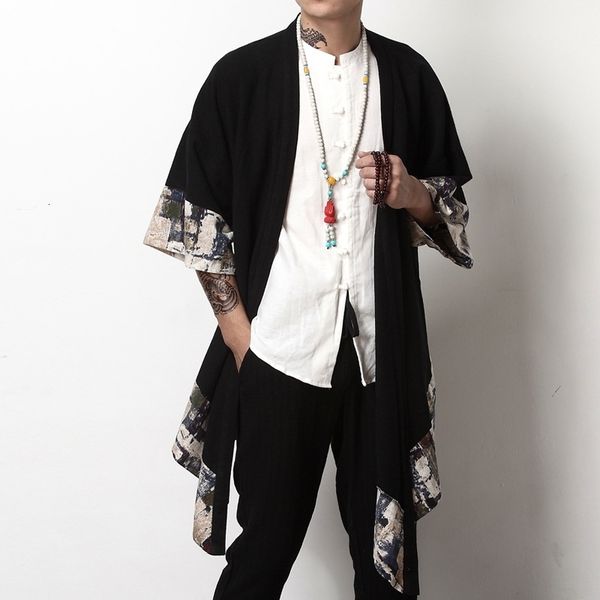 ethnic clothing japanese kimono cardigan men haori yukata male samurai costume jacket mens shirt kk001 230331, Red
ethnic clothing japanese kimono cardigan men haori yukata male samurai costume jacket mens shirt kk001 230331, Red