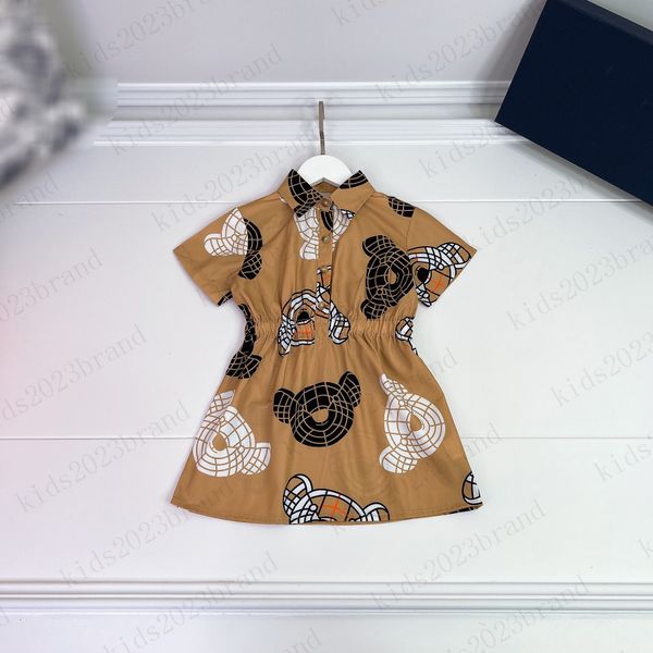 classic girls dress 2023ss summer kids cotton dress short sleeve t shirts bear printing polo dresses three-dimensional printing skirts desig, Red;yellow
classic girls dress 2023ss summer kids cotton dress short sleeve t shirts bear printing polo dresses three-dimensional printing skirts desig, Red;yellow