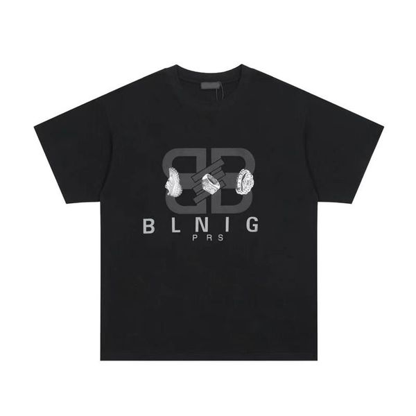 high-end paris home 2023 new men's t-shirt casual cotton letter print couple short sleeve t-shirt asian size, White;black
high-end paris home 2023 new men's t-shirt casual cotton letter print couple short sleeve t-shirt asian size, White;black