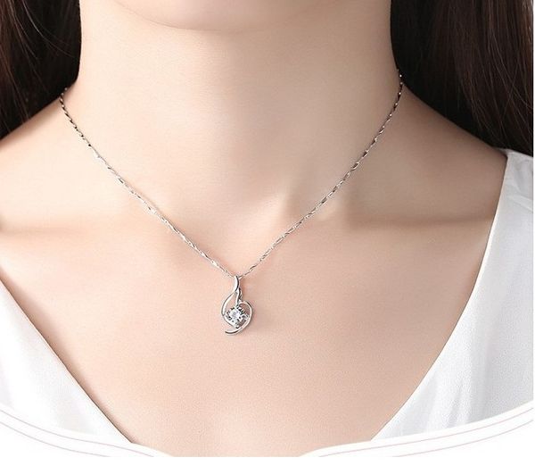 lucky angel style pendant necklace inlaid rhinestone austria crystal twinkle decorate adjeustable length elegant valentine's day gift o, Silver
lucky angel style pendant necklace inlaid rhinestone austria crystal twinkle decorate adjeustable length elegant valentine's day gift o, Silver