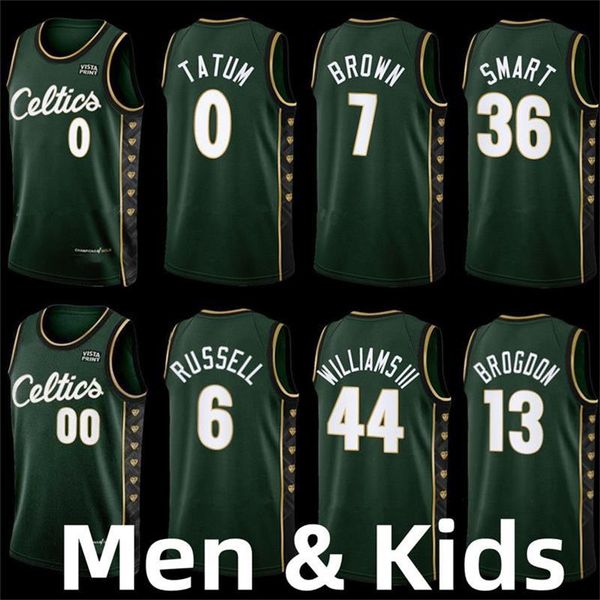 2023 City Basketball Jerseys Jayson Tatum Jaylen 7 Brown Robert Williams Malcolm Brogdon Marcus Smart Jersey Al Horford Griffin Green edition Men Wear, Colour 1
2023 City Basketball Jerseys Jayson Tatum Jaylen 7 Brown Robert Williams Malcolm Brogdon Marcus Smart Jersey Al Horford Griffin Green edition Men Wear, Colour 1