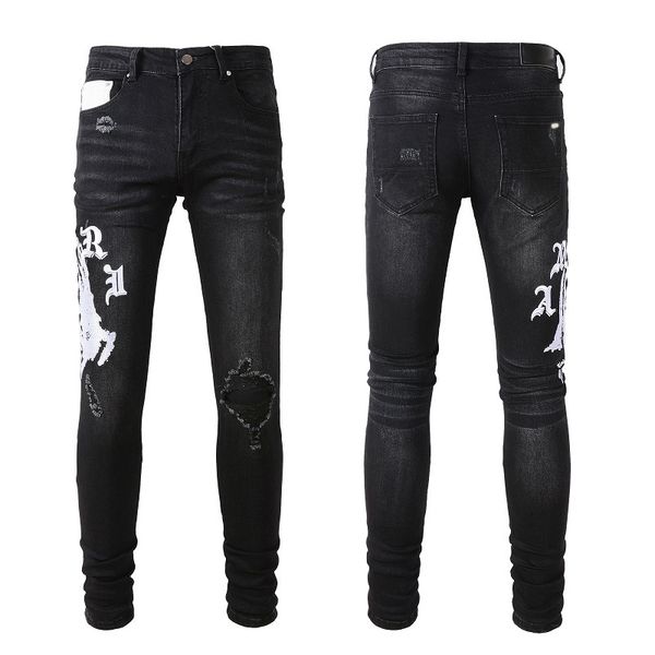 men's jeans designers jean hombre trousers men embroidery pant mens skinnys size 28-40 85, Blue
men's jeans designers jean hombre trousers men embroidery pant mens skinnys size 28-40 85, Blue