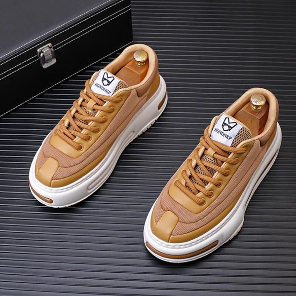 new boots thick soled small white shoes fashion breathable sports casual shoes men's soft sole increase board shoes a6, Black
new boots thick soled small white shoes fashion breathable sports casual shoes men's soft sole increase board shoes a6, Black