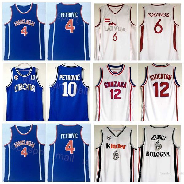 college basketball kinder bologna 6 manu ginobili jerseys gonzaga 12 john stockton latvija 6 kristaps porzingis cibona 10 jugoslavija 4 draz, Black
college basketball kinder bologna 6 manu ginobili jerseys gonzaga 12 john stockton latvija 6 kristaps porzingis cibona 10 jugoslavija 4 draz, Black