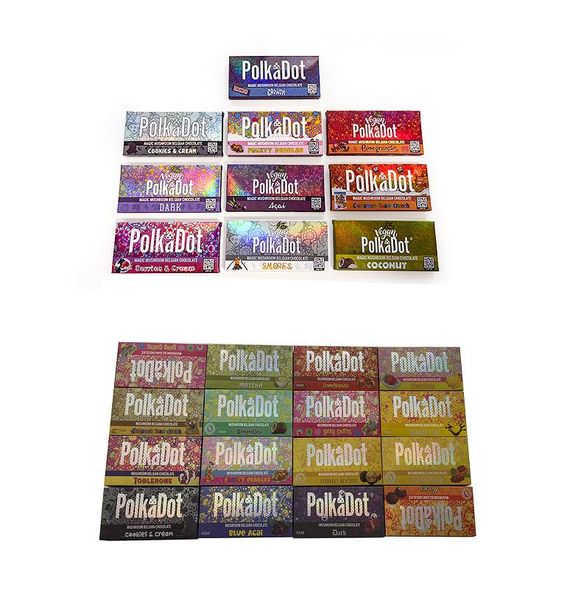 polkadot mushroom chocolate bar box milk with display box qr code stickers 15 grid mold empty foil wrapper box
polkadot mushroom chocolate bar box milk with display box qr code stickers 15 grid mold empty foil wrapper box