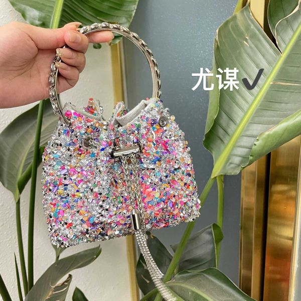 shiny and lingering colorful gravel gradual tassel bucket bag evening banquet water diamond chain handheld crossbody bag girl 230401
shiny and lingering colorful gravel gradual tassel bucket bag evening banquet water diamond chain handheld crossbody bag girl 230401