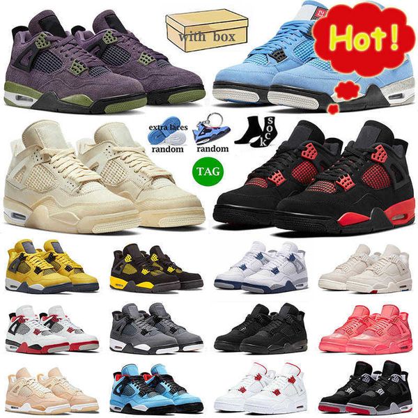 2023 j4 box 2022 with retro basketball shoes 4s iv jumpman university blue red thunder offs white sail infrared jorda 4 j4 men
2023 j4 box 2022 with retro basketball shoes 4s iv jumpman university blue red thunder offs white sail infrared jorda 4 j4 men