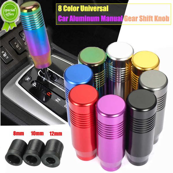 new universal aluminum alloy mugen gear shift knob 18cm extended long manual transmission m10x1.5 gear stick lever shifter knob
new universal aluminum alloy mugen gear shift knob 18cm extended long manual transmission m10x1.5 gear stick lever shifter knob