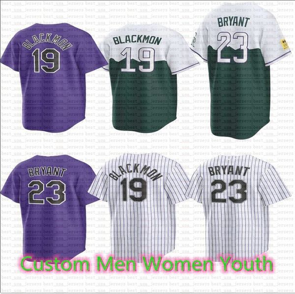 23 kris bryant baseball jerseys 19 charlie blackmon todd helton c.j. cron ryan mcmahon german marquez sean bouchard kyle and randal grichuk, Blue;black
23 kris bryant baseball jerseys 19 charlie blackmon todd helton c.j. cron ryan mcmahon german marquez sean bouchard kyle and randal grichuk, Blue;black