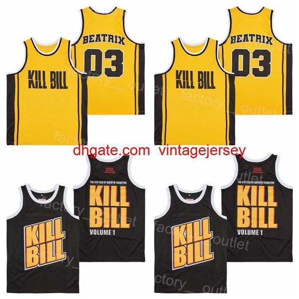 movie video kill bill volume 1 and 03 beatrix basketball jersey men uniform all stitched team color yellow black grey hiphop for sport fans
movie video kill bill volume 1 and 03 beatrix basketball jersey men uniform all stitched team color yellow black grey hiphop for sport fans