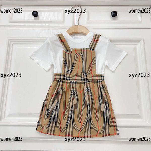 2023 kids outdoor clothes child strap skirt sets baby 2pcs summer high-end dresses and solid-color jackets vogue tracksuit, White
2023 kids outdoor clothes child strap skirt sets baby 2pcs summer high-end dresses and solid-color jackets vogue tracksuit, White
