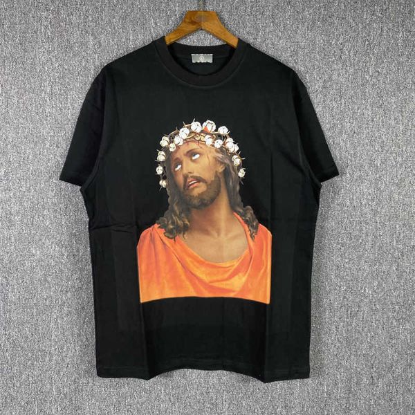 2023 ins summer new american fashion brand character print street hip hop loose round neck short sleeve t-shirt, White;black
2023 ins summer new american fashion brand character print street hip hop loose round neck short sleeve t-shirt, White;black