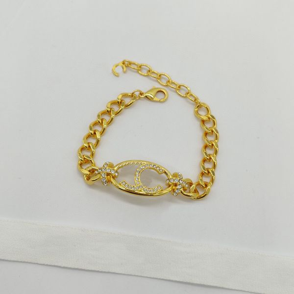 2023 luxury quality charm pendant necklace bracelet with diamond and oval shape have box stamp in 18k gold plated ps7766a, Golden
2023 luxury quality charm pendant necklace bracelet with diamond and oval shape have box stamp in 18k gold plated ps7766a, Golden