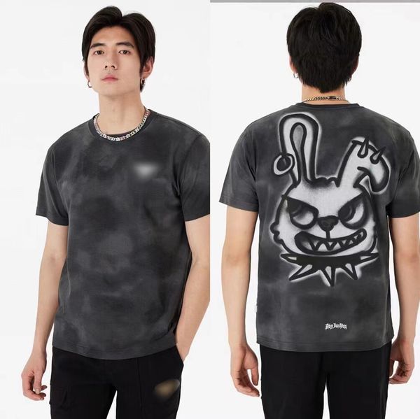 men's t-shirts european and american fashion brand american high street short sleeve t-shirt men's summer heavyweight cotton washe, White;black
men's t-shirts european and american fashion brand american high street short sleeve t-shirt men's summer heavyweight cotton washe, White;black