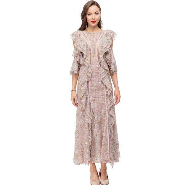 women's runway dresses o neck off the shoulder ruffles open back elegant party prom gown, Black
women's runway dresses o neck off the shoulder ruffles open back elegant party prom gown, Black