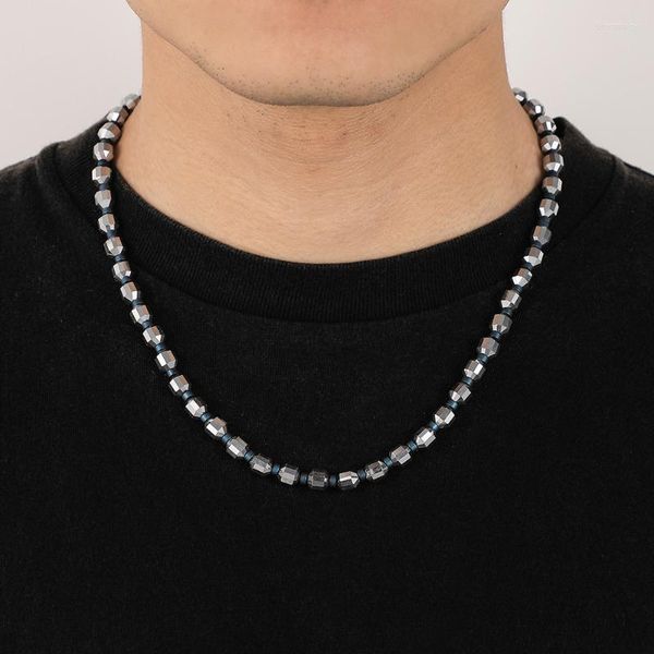 designer necklace choker chokers simple style punk hip hop magnet beads chains necklaces for men boyfriend gift party nightclub jewelry geom, Silver
designer necklace choker chokers simple style punk hip hop magnet beads chains necklaces for men boyfriend gift party nightclub jewelry geom, Silver