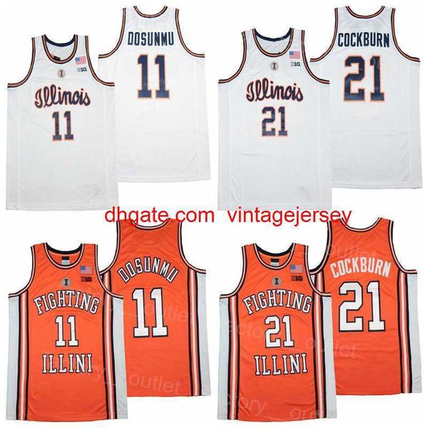 ncaa college illinois fighting illini basketball 11 ayo dosunmu jersey 21 kofi cockburn all stitched team color orange white for sport fans, Black
ncaa college illinois fighting illini basketball 11 ayo dosunmu jersey 21 kofi cockburn all stitched team color orange white for sport fans, Black
