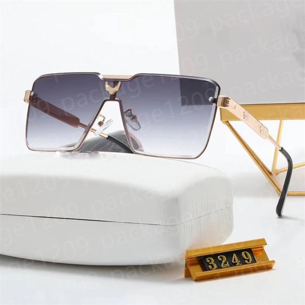 fashion square sunglasses eyewear sun glasses designer brand black full frame glass lenses for mens womens 3249 classic adumbral goggle eyel, White;black
fashion square sunglasses eyewear sun glasses designer brand black full frame glass lenses for mens womens 3249 classic adumbral goggle eyel, White;black