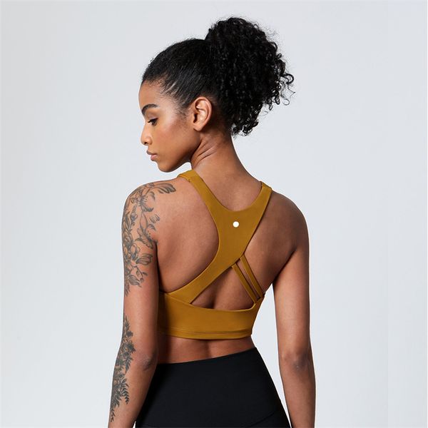 ll new yoga outfit double-sided hairy sports vest women's running fitness elastic beauty back yoga bra with label sports underwear
ll new yoga outfit double-sided hairy sports vest women's running fitness elastic beauty back yoga bra with label sports underwear