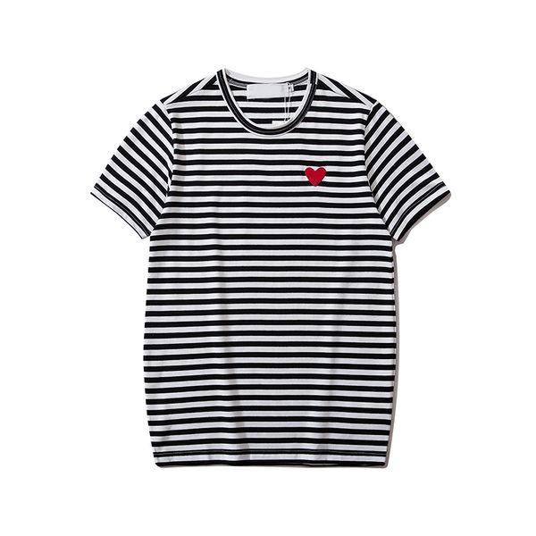 cdg fashion mens play t shirt designer red heart commes casual women shirts des badge garcons high quanlity tshirts cotton embroidery 6ymi, White;black
cdg fashion mens play t shirt designer red heart commes casual women shirts des badge garcons high quanlity tshirts cotton embroidery 6ymi, White;black