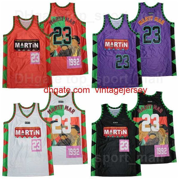 lawrence authentic basketball 23 marty mar jersey martin payne 1992 90's tv show team away black red white purple breathable men sale
lawrence authentic basketball 23 marty mar jersey martin payne 1992 90's tv show team away black red white purple breathable men sale