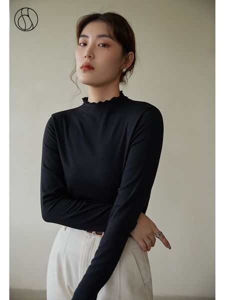 women's t shirt dushu turtleneck pullover long full sleeve solid casual slim spring autum soft sweater for 230331, White
women's t shirt dushu turtleneck pullover long full sleeve solid casual slim spring autum soft sweater for 230331, White