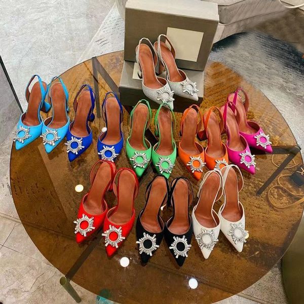 amina muaddi wedding sandals heeled shoes dress shoe luxury designer satin high bow crystal-embellished buckle pointed toe sunflower pcv san, Black
amina muaddi wedding sandals heeled shoes dress shoe luxury designer satin high bow crystal-embellished buckle pointed toe sunflower pcv san, Black