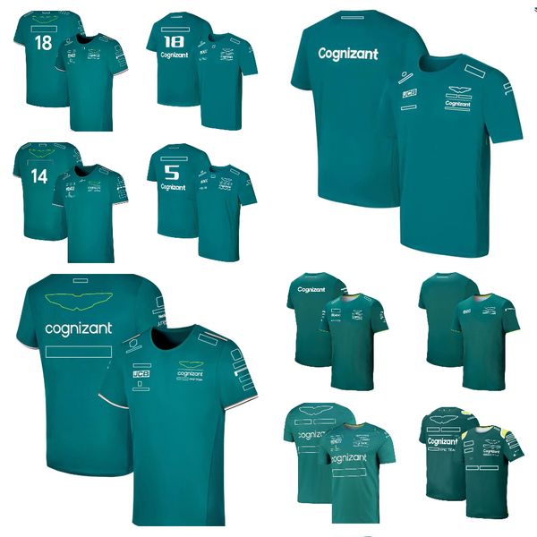2023 high-quality team t-shirt f1 racing suit f1 men's and women's fan t-shirts can be customized with names and numbers., White;black
2023 high-quality team t-shirt f1 racing suit f1 men's and women's fan t-shirts can be customized with names and numbers., White;black