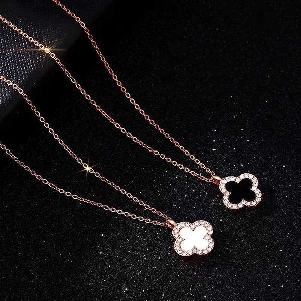 2023 van clover necklace designer four leaf clover pendant love lucky clover korean temperament versatile female flower clavicle neck pendan, Silver
2023 van clover necklace designer four leaf clover pendant love lucky clover korean temperament versatile female flower clavicle neck pendan, Silver