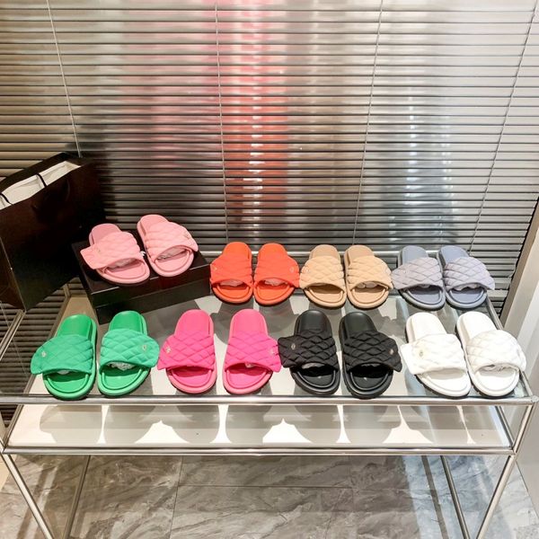 designer chan c slipper quilted paris luxury sandal men women lover couple summer shoes pool pillow comfort embossed mules triple black pink
designer chan c slipper quilted paris luxury sandal men women lover couple summer shoes pool pillow comfort embossed mules triple black pink