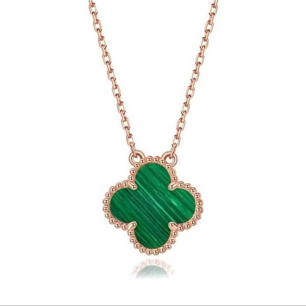 van clover necklace designer four leaf clover pendant 925 double sided lucky clover women's ins advanced versatile online red star give, Silver
van clover necklace designer four leaf clover pendant 925 double sided lucky clover women's ins advanced versatile online red star give, Silver