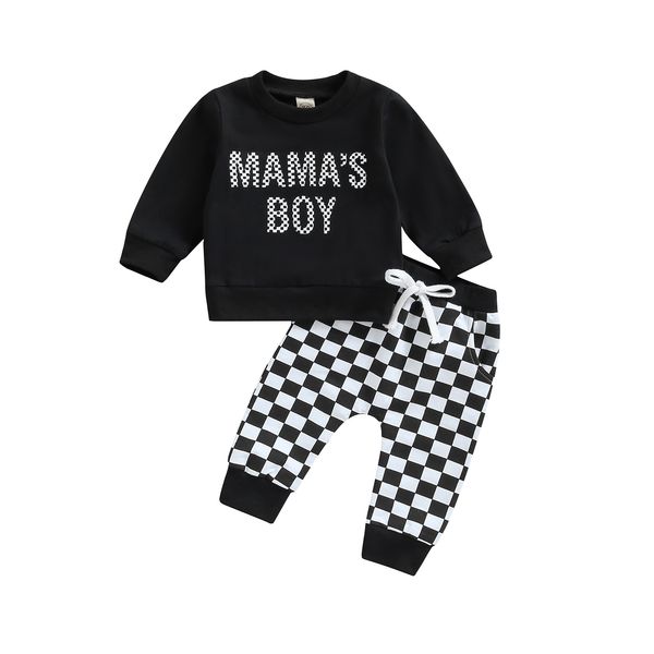 clothing sets 06 28 lioraitiin 0 3years baby boy long sleeve pants letter checkerboard print elastic waist 230331, White
clothing sets 06 28 lioraitiin 0 3years baby boy long sleeve pants letter checkerboard print elastic waist 230331, White
