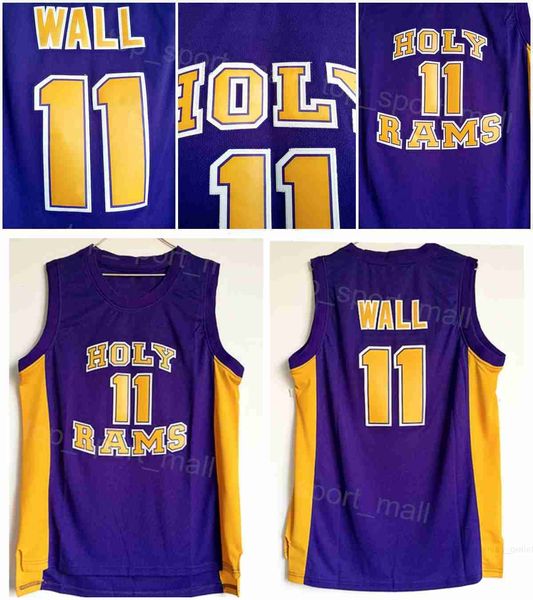 holy basketball john wall high school jersey 11 shirt college team color purple university for sport fans breathable pure cotton embroidery, Black
holy basketball john wall high school jersey 11 shirt college team color purple university for sport fans breathable pure cotton embroidery, Black