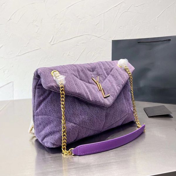 loulou puffer denim shoulder bag handbag purse luxury designer tote bags women cowboy messanger flaps bags crossbody clutch heave gold chain
loulou puffer denim shoulder bag handbag purse luxury designer tote bags women cowboy messanger flaps bags crossbody clutch heave gold chain