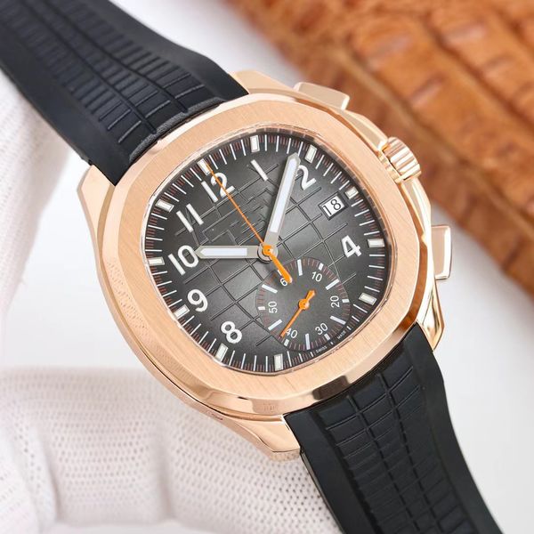 men's sports mechanical watch rubber strap sapphire glass 5 classic styles color high-quality watches, Slivery;brown
men's sports mechanical watch rubber strap sapphire glass 5 classic styles color high-quality watches, Slivery;brown