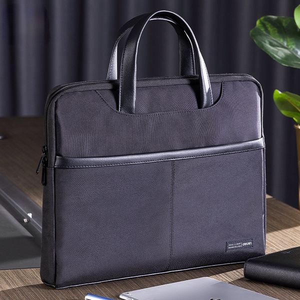 deli briefcase high beauty fashion office conference handbag layer multifunctional computer bag
deli briefcase high beauty fashion office conference handbag layer multifunctional computer bag