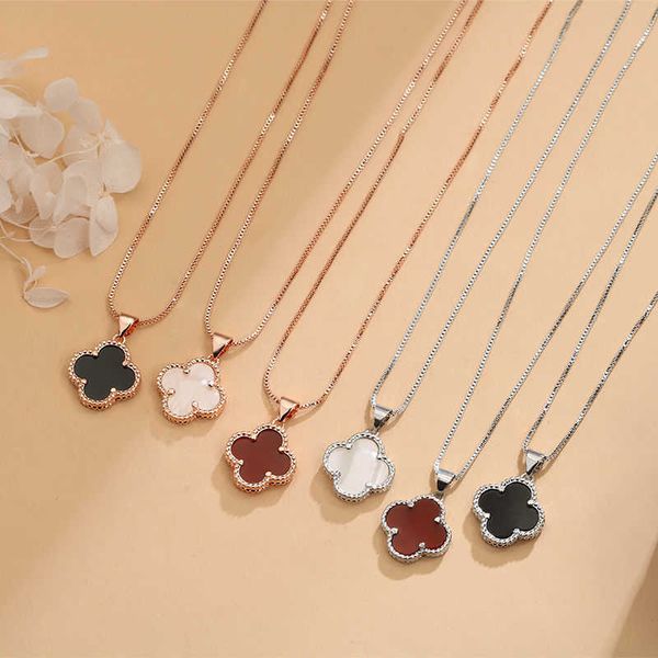 van clover necklace designer four leaf clover pendant necklace women's reversible ins simple light luxury premium lapel necklace gift, Silver
van clover necklace designer four leaf clover pendant necklace women's reversible ins simple light luxury premium lapel necklace gift, Silver