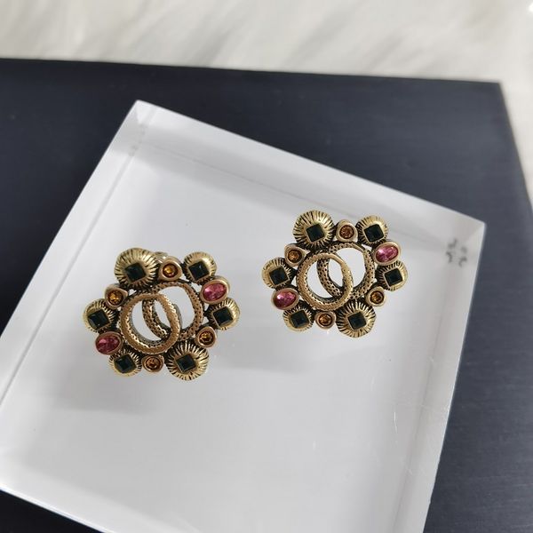 vintage brand letter g women jewelry designer earring coloured diamond earrings luxury fashion for womens girls, Silver
vintage brand letter g women jewelry designer earring coloured diamond earrings luxury fashion for womens girls, Silver