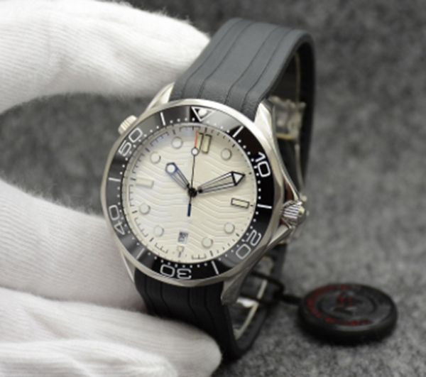 42mm automatic mechanical outdoor men's watch white dial rubber strap rotatable bezel transparent case back new 2023 wristwatch designe, Slivery;brown
42mm automatic mechanical outdoor men's watch white dial rubber strap rotatable bezel transparent case back new 2023 wristwatch designe, Slivery;brown