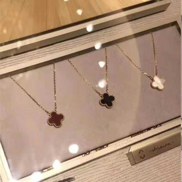 necklace designer four leaf clover pendant grass s925 rose gold versatile collar chain colorless double sided for mother and girlfriend birt, Silver
necklace designer four leaf clover pendant grass s925 rose gold versatile collar chain colorless double sided for mother and girlfriend birt, Silver