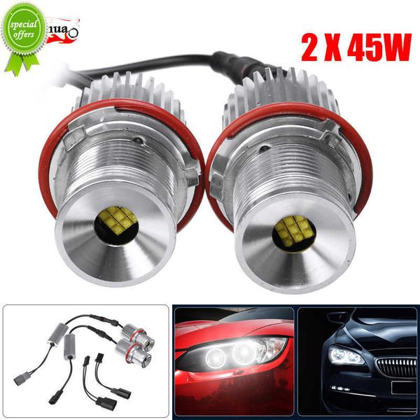 new 2 pcs 45w car led headlight white angel eye bulbs ring marker error lamp for bmw 5 6 7 x3 x5 series e39 m5 e60 e87 e61 e53
new 2 pcs 45w car led headlight white angel eye bulbs ring marker error lamp for bmw 5 6 7 x3 x5 series e39 m5 e60 e87 e61 e53