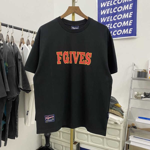 american fashion fgss letter print summer couple short sleeve t-shirt round neck versatile cotton tee, Black;brown
american fashion fgss letter print summer couple short sleeve t-shirt round neck versatile cotton tee, Black;brown