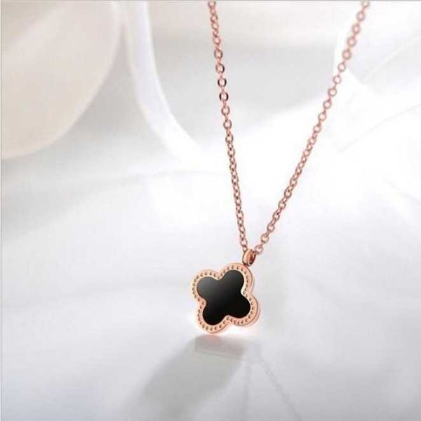 clover necklace designer clover pendant necklace japan korea rose gold ladies simple collar chain titanium steel student gift, Silver
clover necklace designer clover pendant necklace japan korea rose gold ladies simple collar chain titanium steel student gift, Silver