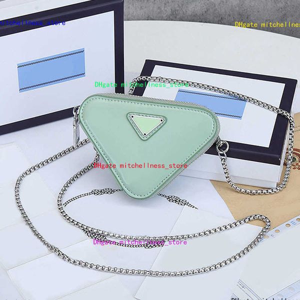 mini chain triangle bag fashion coin purse crossbody shoulder bags clutch bags women handbag wallets pendant genuine leather silver hardware
mini chain triangle bag fashion coin purse crossbody shoulder bags clutch bags women handbag wallets pendant genuine leather silver hardware