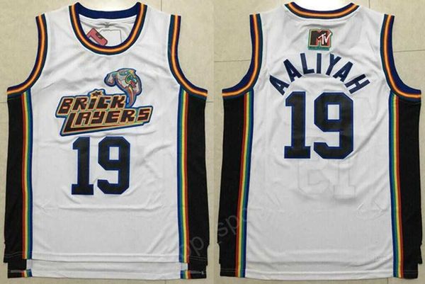 1996 mtv rock n jock 19 aaliyah bricklayers jerseys white team basketball aaliyah jersey men breathable for sport fans quality, Black
1996 mtv rock n jock 19 aaliyah bricklayers jerseys white team basketball aaliyah jersey men breathable for sport fans quality, Black