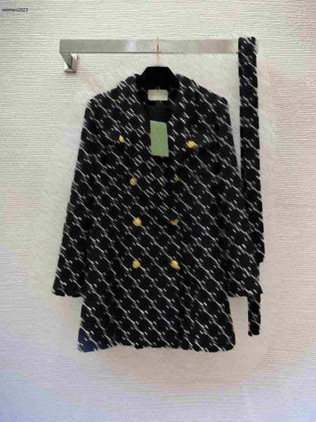 Brand Jacket Women Windbreaker Trench Coat Autumn Winter Designer Clothing Fashion Casual New Suit Collar Long Sleeve Jacquard Jumper 11, #28-2
Brand Jacket Women Windbreaker Trench Coat Autumn Winter Designer Clothing Fashion Casual New Suit Collar Long Sleeve Jacquard Jumper 11, #28-2