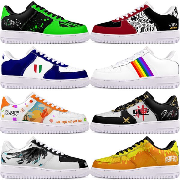 DIY shoes winter Glossy fashion autumn mens Leisure shoes one for men women platform casual sneakers Classic cartoon graffiti trainers comfortable sports 93008
DIY shoes winter Glossy fashion autumn mens Leisure shoes one for men women platform casual sneakers Classic cartoon graffiti trainers comfortable sports 93008